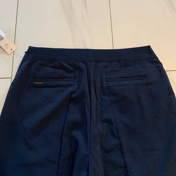 Tahari New with tags navy blue RAE Wide Leg Dress Pants size 8 - Picture 7 of 11